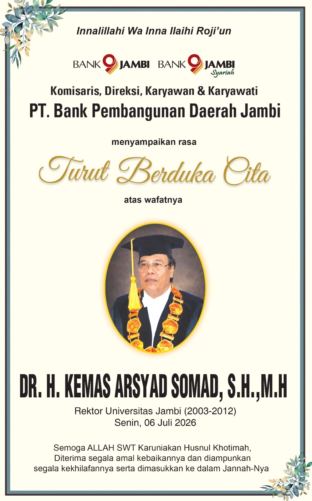 BANK JAMBI DUKA CITA