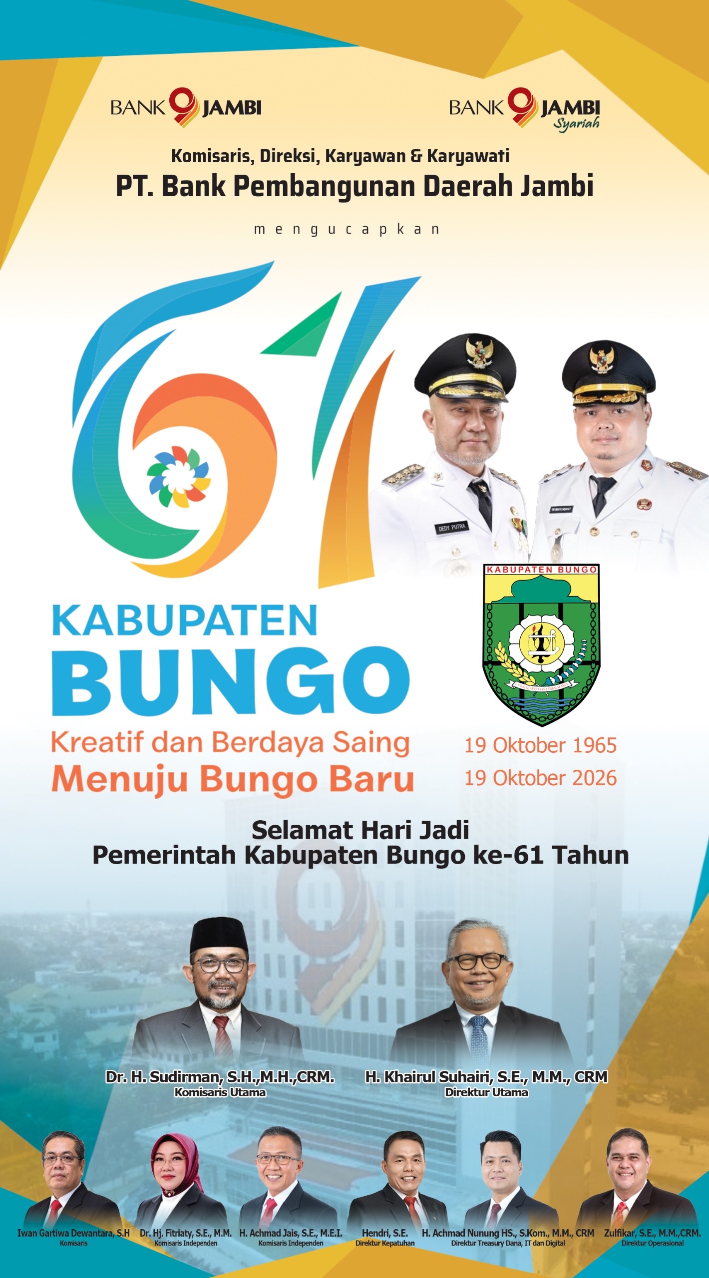 BANk JAMBI UCAPAN BUNGO