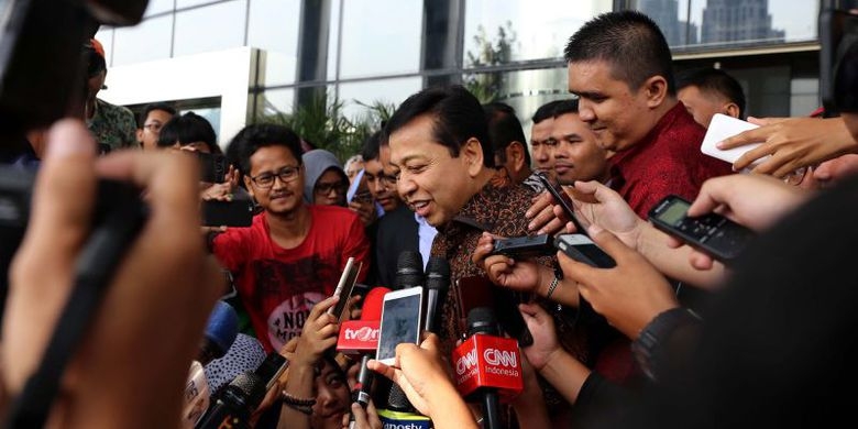 KPK Tetapkan Setya Novanto Tersangka