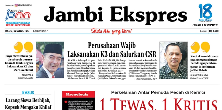 Perusahaan Wajib Laksanakan K3 dan Salurkan CSR