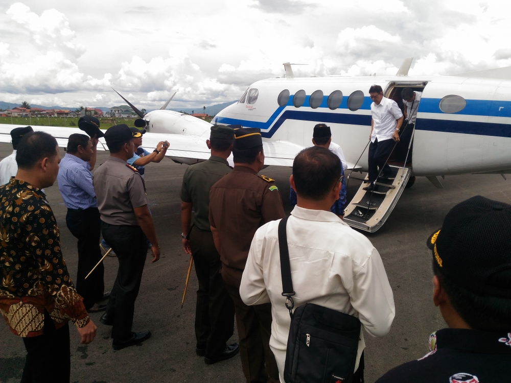 SK Pendaratan Wings Air Ke Kerinci Keluar