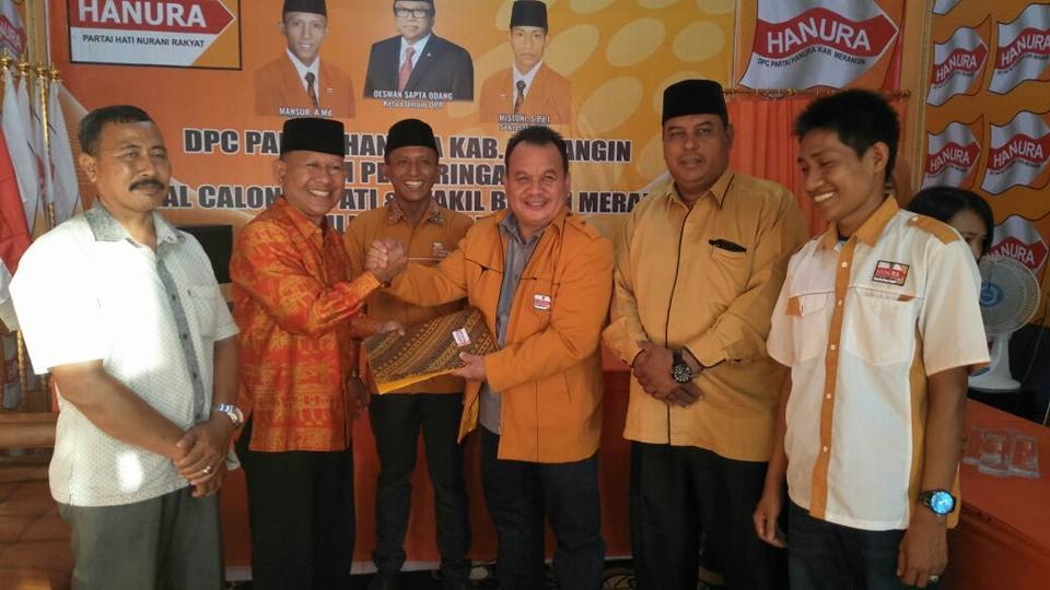 Tiga Parpol Tak  Dilirik Khafid, Maju di Pilkada Merangin 2018