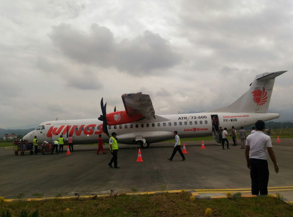 Wings Gagal Landing di Depati Parbo