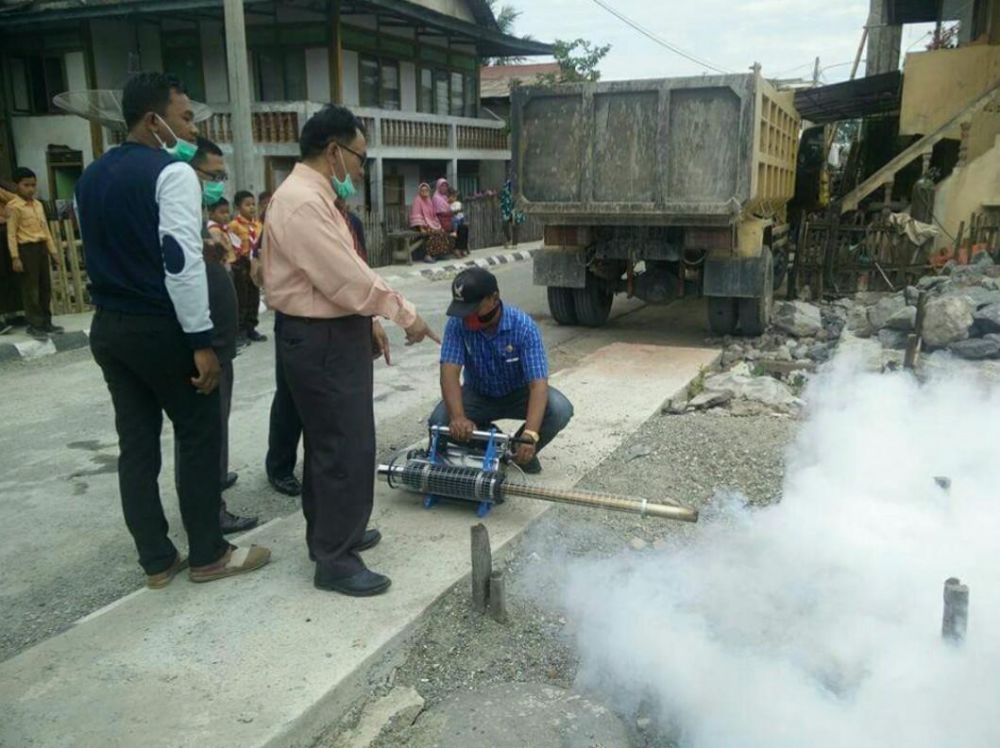 Rawan DBD, Dinkes Sungai Penuh Fogging 8 Desa