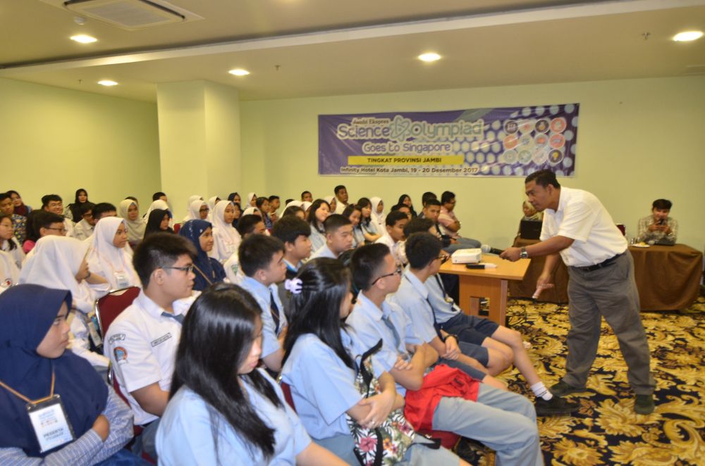 Jambi Ekspres Science Olympiad Goes to Singapore, 100 Pelajar Berebut Hadiah Edukasi ke Singapore