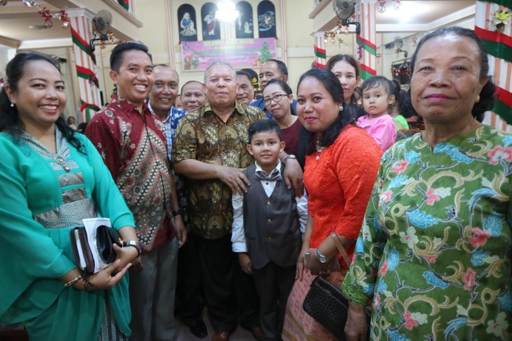 Bupati Tanjabbar dan Forkopimda Tinjau Gereja