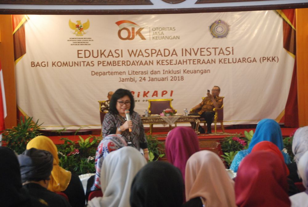 Waspada Investasi Bodong, OJK Gandeng PKK