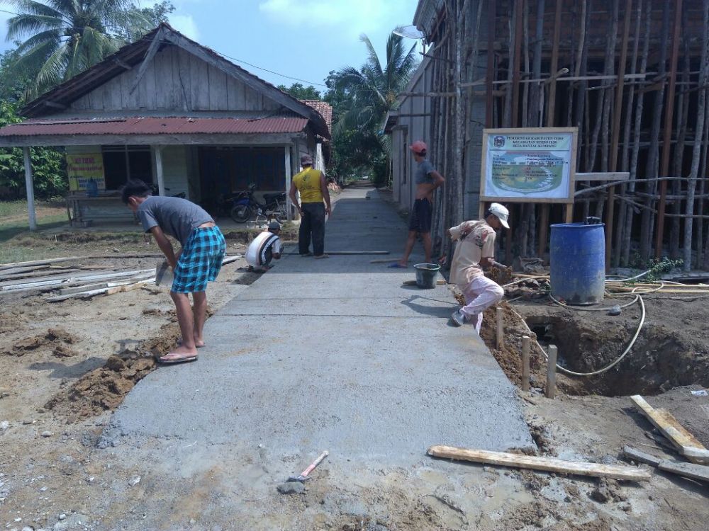 Tebo Genjot Pembangunan Sarana dan Prasarana