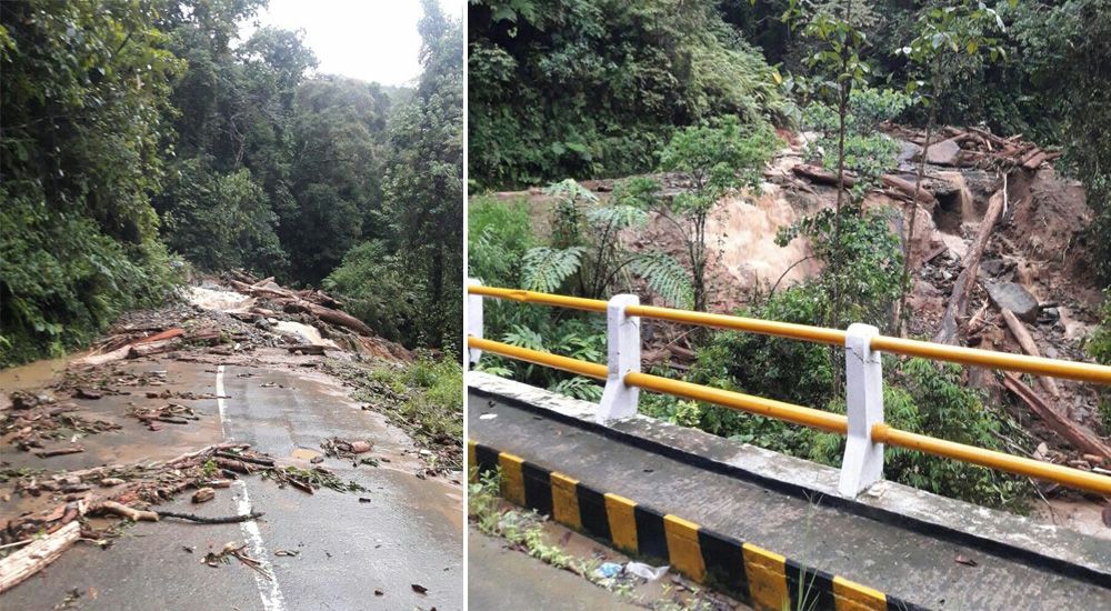 Jalin Sungai Penuh-Tapan Lumpuh Total