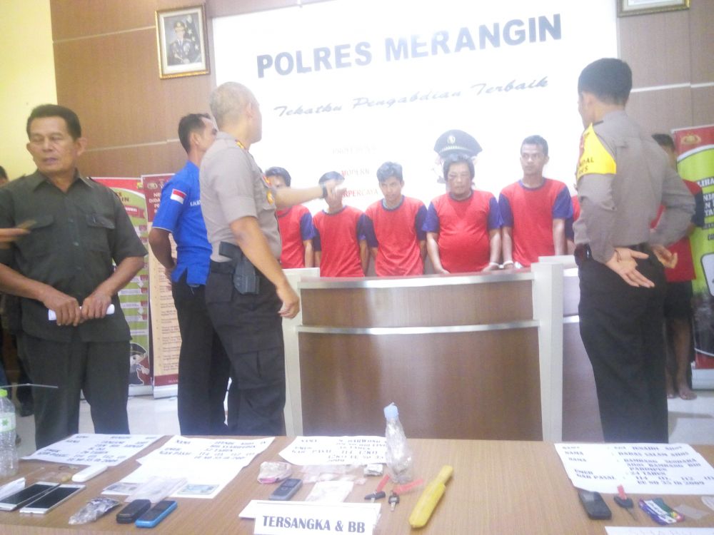 Bandar Narkoba Ditembak Polisi, 7 Orang Diamankan