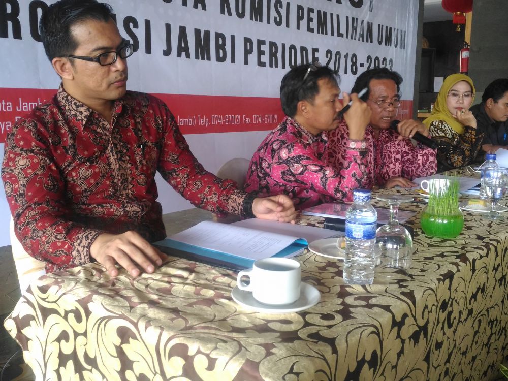 Seleksi Komisioner KPU Jambi, 14 Pendaftar Tersingkir