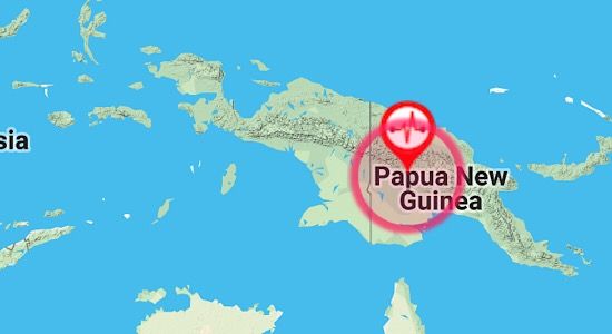 Gempa Kuat Guncang Papua Nugini, Terasa sampai Papua