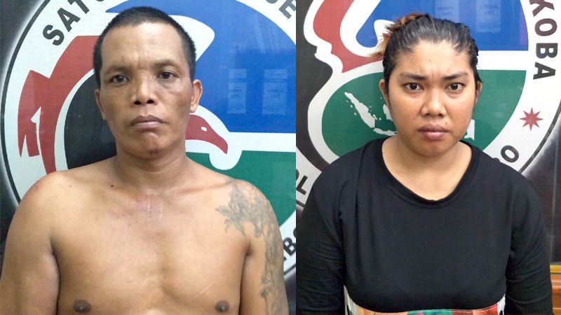 Pasutri Jadi Bandar Narkoba, Disita 6 Paket Sabu dan Uang Tunai Jutaan Rupiah