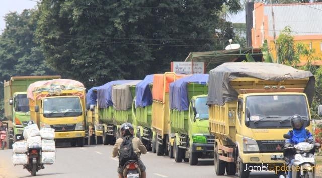 Tak Punya Kewenangan Atur Truk Batubara, Dishub Sarolangun Mengeluh