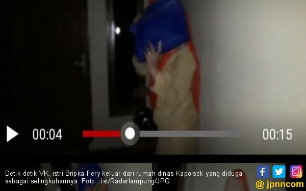 Bripka Fery Rekam Istrinya Pulang Malam dari Rumah Kapolsek