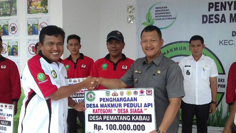 Program Desa Makmur Peduli Api di Sarolangun Minimalisir Titik Api