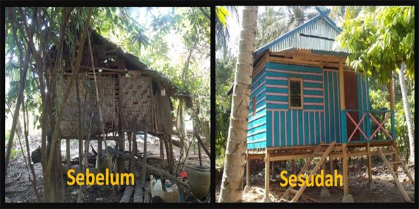 637 Rumah di Berbak–Nipah, Dibedah 