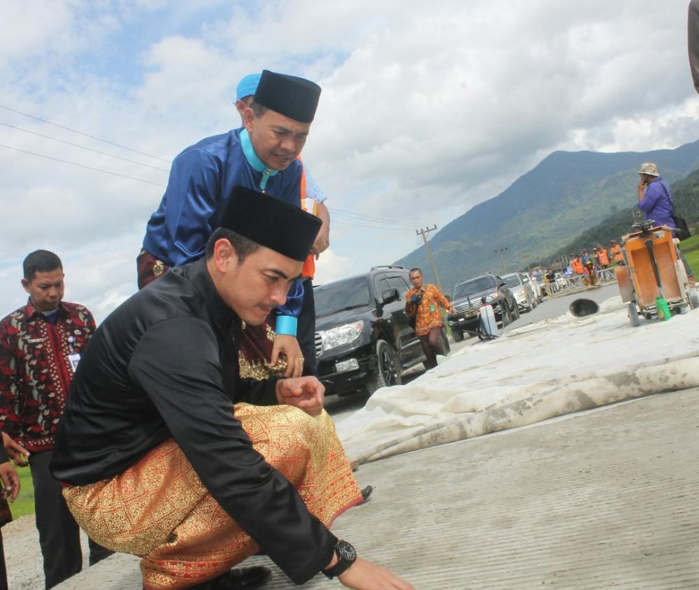 70 Km Jalan di Kerinci, Jadi Jalan Provinsi