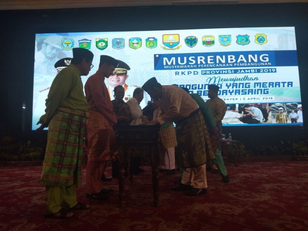 Wabup BBS Hadiri Musrenbang Provinsi