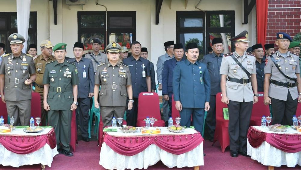 Pemkab Merangin Peringati HUT Satpol PP 2018