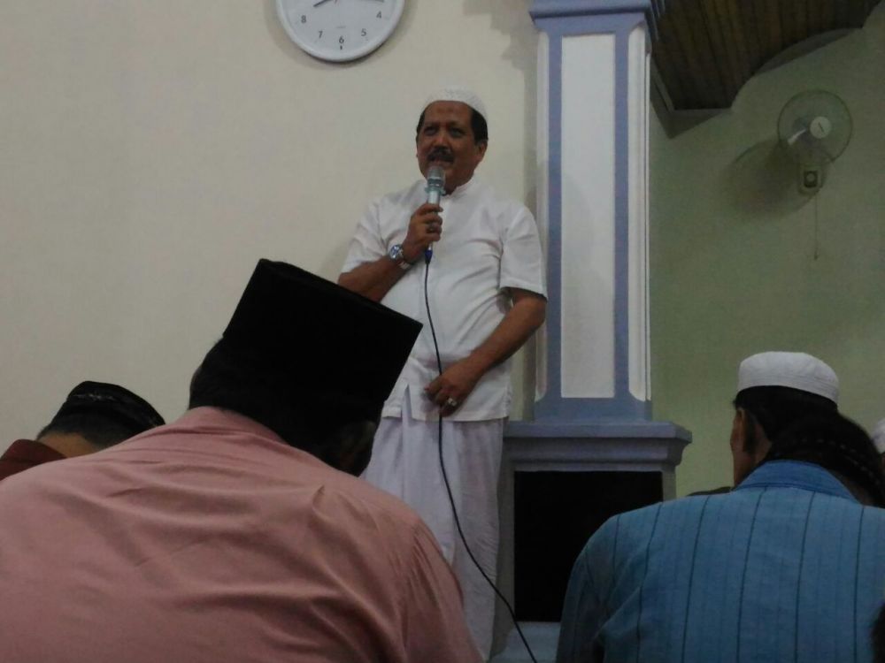 Zainal Abidin Bantu Pembangunan Masjid Nurul Jannah