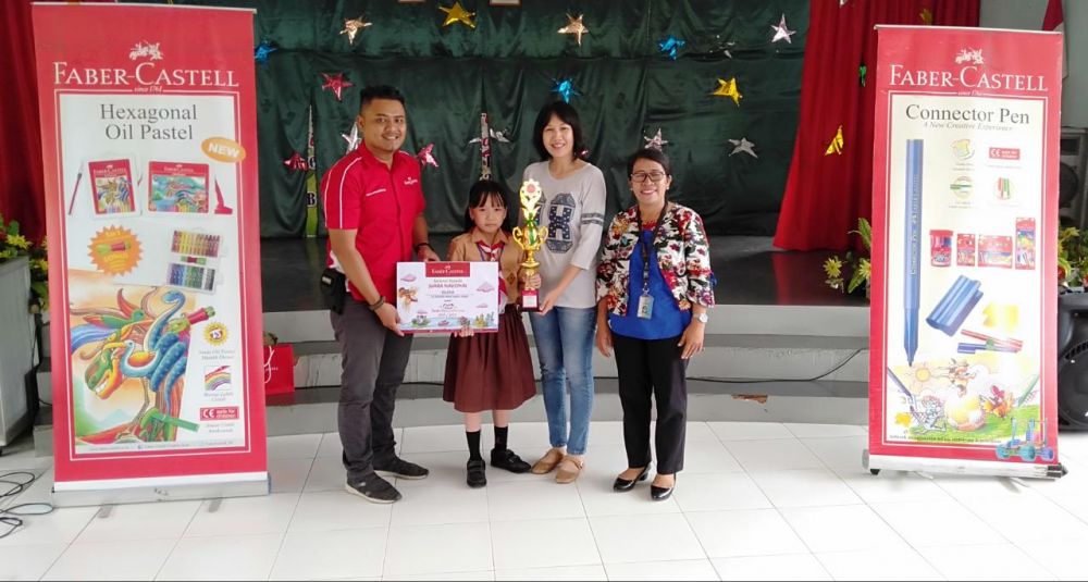 Juarai Lomba Faber-Castell, 1 Siswa SD Asal Jambi  Berwisata  ke Thailand