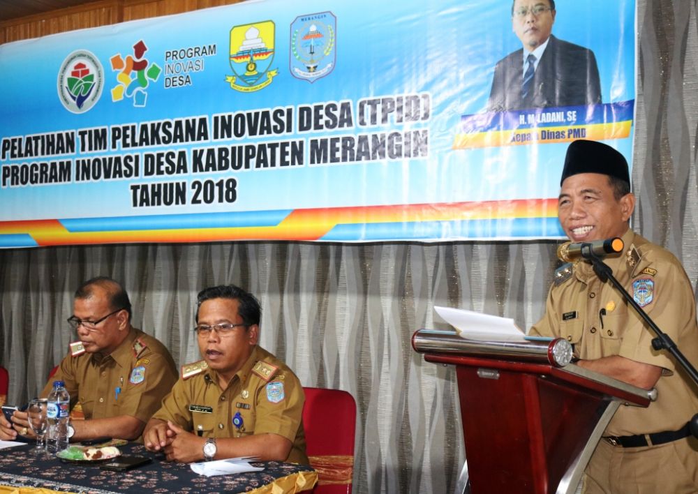 Wabup Merangin Buka Pelatihan TPID 2018