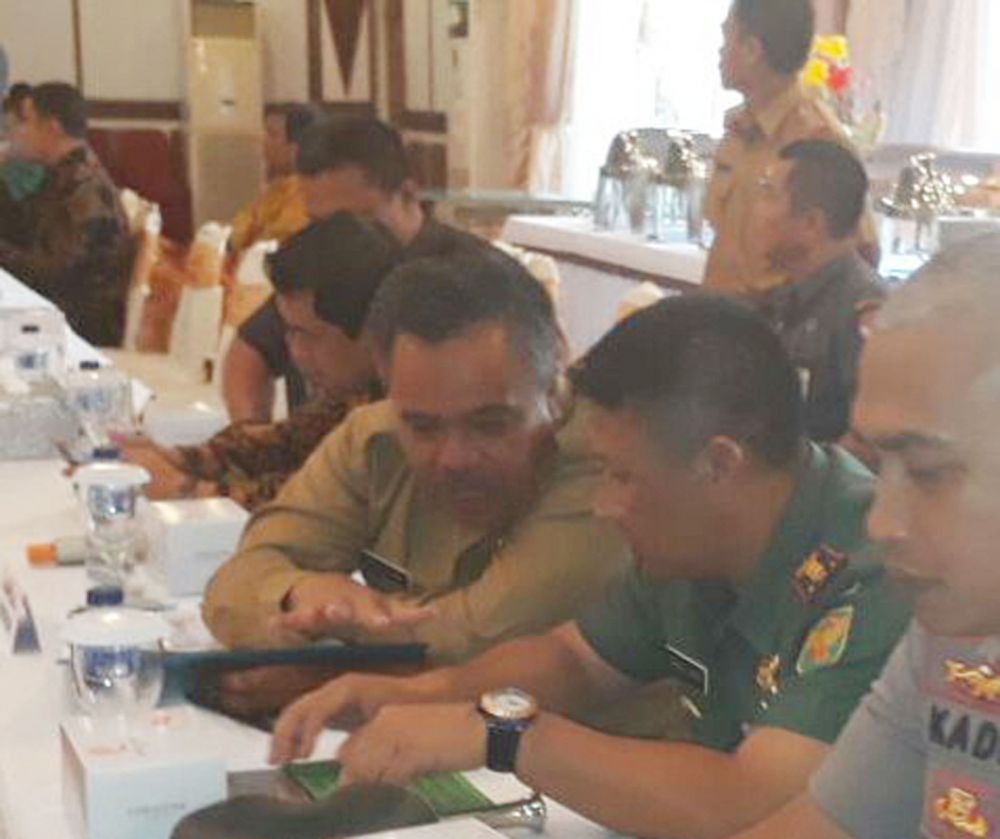 Pjs Bupati Hadiri Rakor Evaluasi Persiapan Pilkada