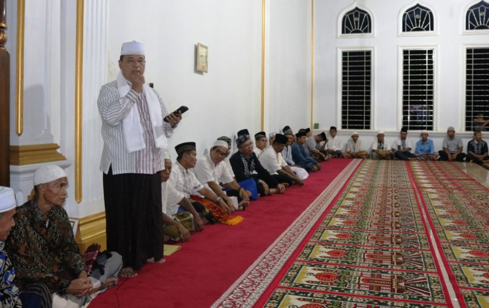 Sekda Safari Ramadhan ke Batang Masumai