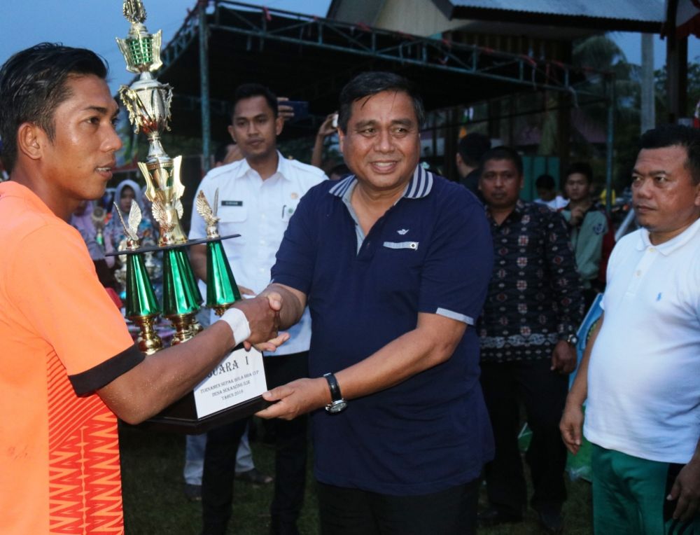 Bupati Merangin Tutup HBA Cup 2018