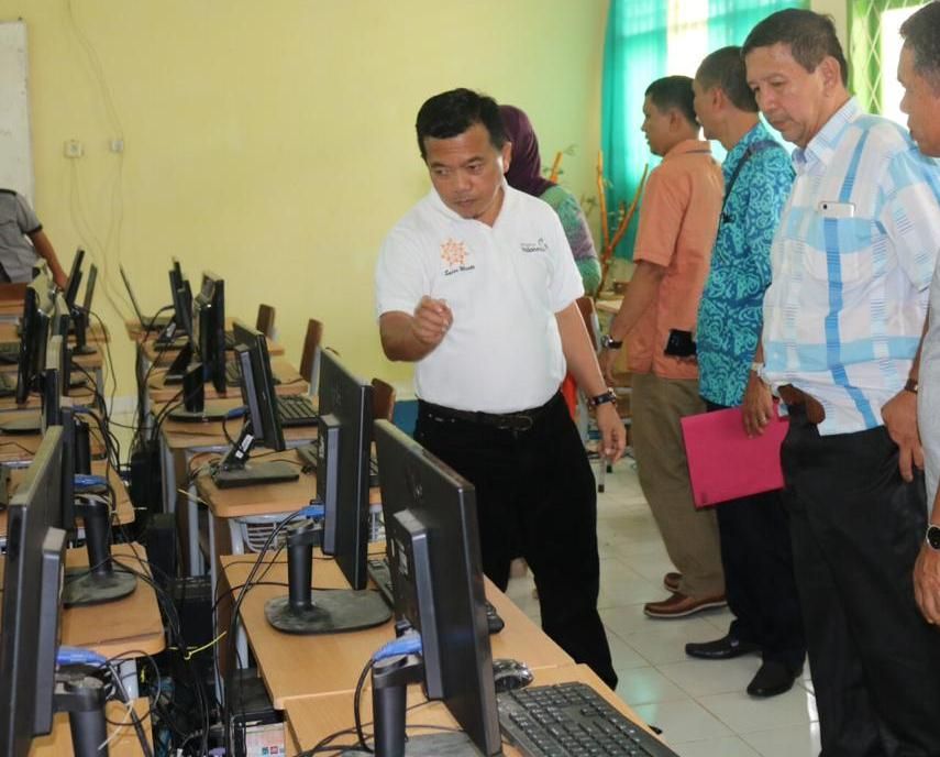 Bupati Merangin Pantau Lokasi Tes CPNS