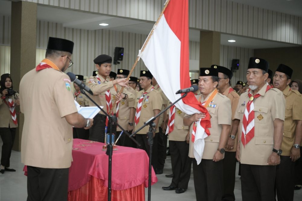 Kwartir Pramuka Merangin Dikukuhkan