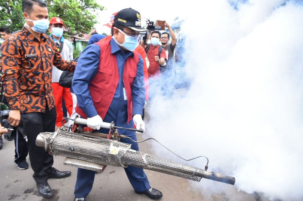 Cegah Wabah DBD, Pemkot Jambi Lakukan Fogging