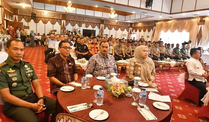 Bupati Masnah Hadiri Rakor Penanggulangan Bencana Se Provinsi Jambi 