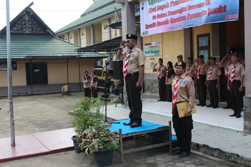 Kwarda Peringati Hari Bapak Pramuka Indonesia