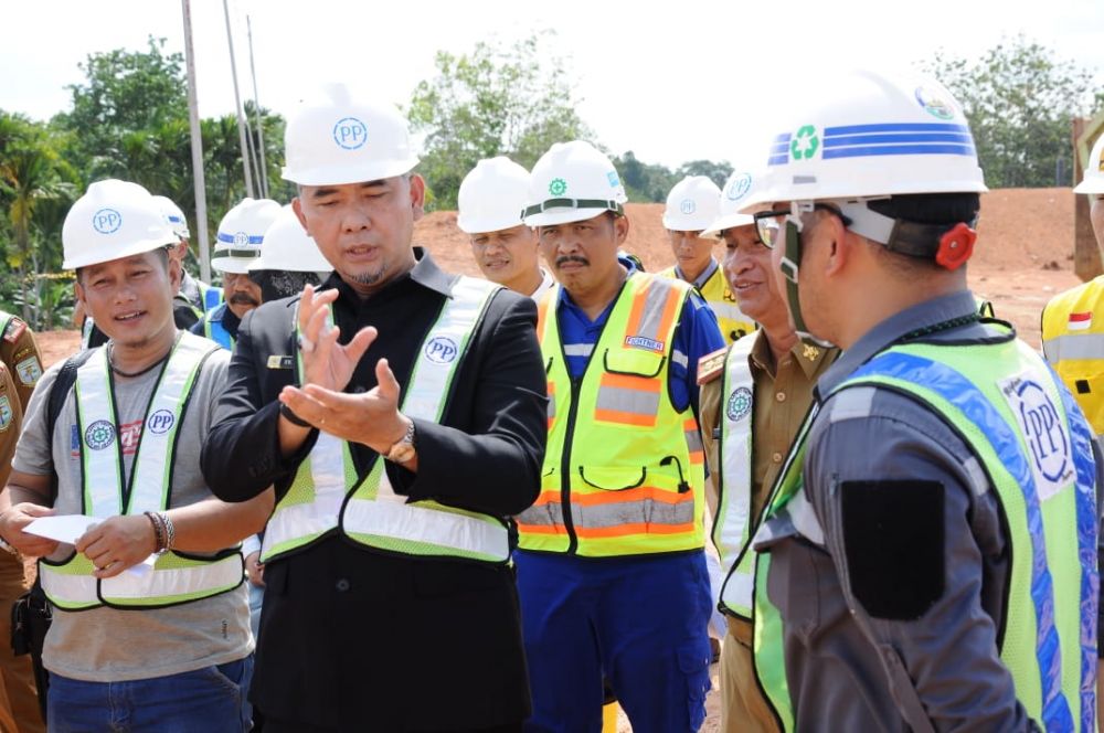 Walikota Jambi Tinjau Sanitary Landfill