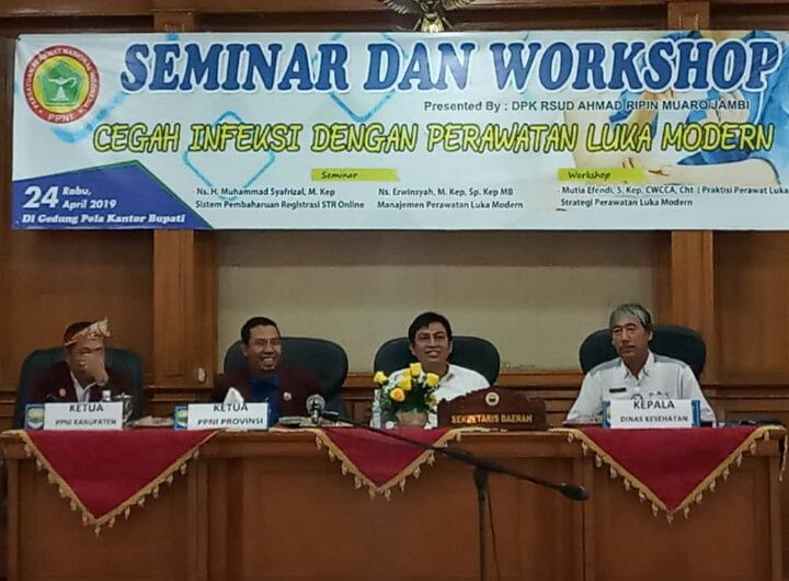 Sekda Fadhil Buka Acara Seminar Kesehatan 