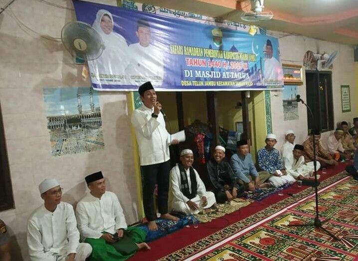 Sekda Fadhil Safari Ramadhan Ke Desa Teluk Jambu