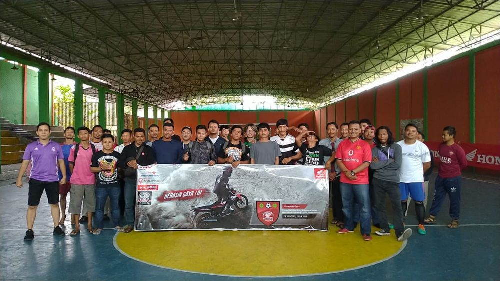 Ajak Komunitas Motor Honda, Sinsen Gelar Ketupat Futsal Community Cup 2019