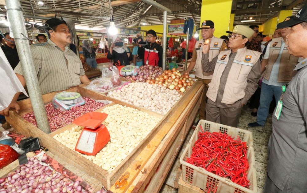 Fachrori Tinjau Harga Bahan Pokok Jelang Idul Adha