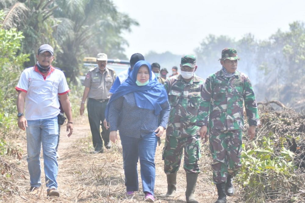 Pemkab Dirikan Posko Kesehatan di Lokasi Karhutla