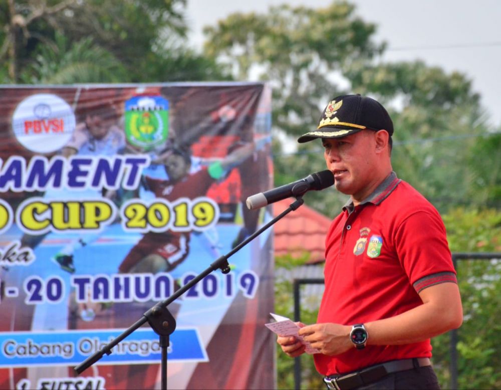 Bupati Sukandar Buka Kapolres Cup 2019