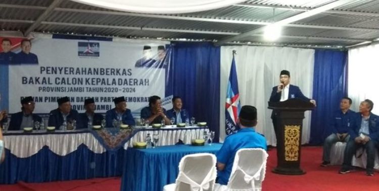 Pasha Ungu Sampaikan Sebuah Pantun saat Berikan Sambutan di Demokrat Jambi, Begini Isinya