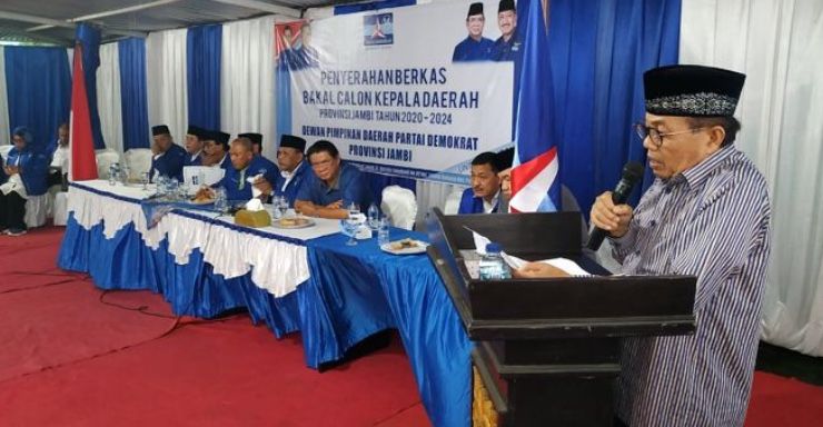 Kembalikan Formulir Demokrat, Fachrori Ajak Tim Pemenangan