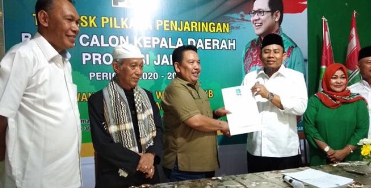 Sy Fasha Ambil Formulir di PKB