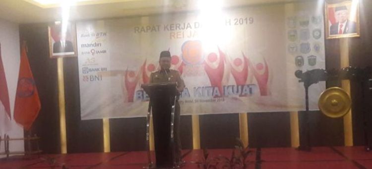 Hadiri Rakerda Rei Jambi, Ini yang Disampaikan Wawako Maulana