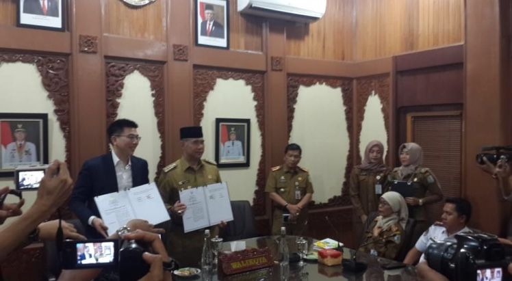 Pemkot Jambi Jalin Kerjasama Dengan PT Rimba Palma Terkait Kapasitas Jalan Berdikari Kota Jambi