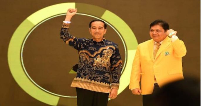 Dianggap Dukung Airlangga jadi Ketum Golkar, Ini Reaksi Jokowi