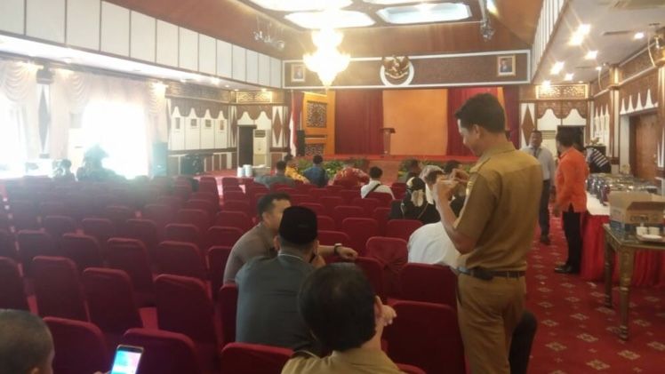 Pejabat Eselon II Baru Pemprov Jambi Tak Dilantik di Auditorium Rumah Dinas Gubernur