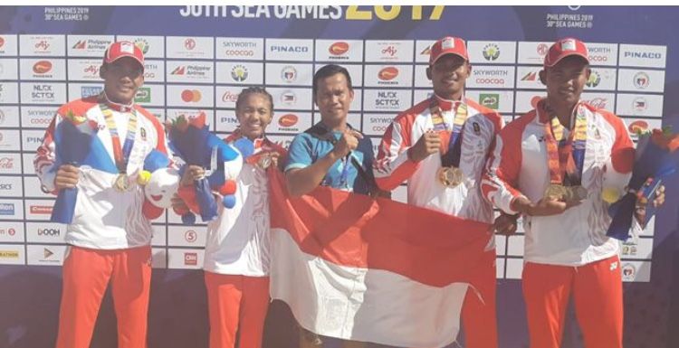 Pedayung Jambi Sumbang Medali Emas SEA Games 2019 di Filipina